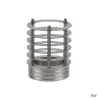 Grille en forme d'anneaux, extérieur, inox