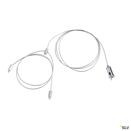 VALETO® LED PANEL, kit de suspension, chrome