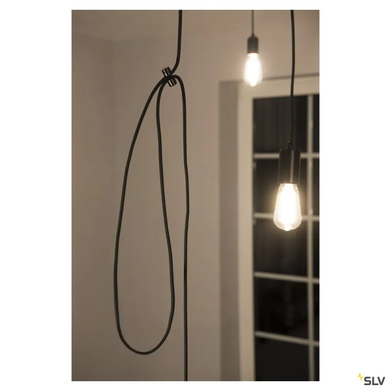 Serre-câble pour suspension, intérieur, noir