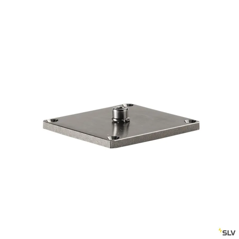 Plaque de montage, extérieur, inox 316, inox