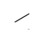 GRAZIA 10, profil en saillie, plat, 2 m, noir