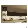 GRAZIA 10, profil en saillie, plat, 2 m, noir