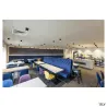 GRAZIA 10, profil en saillie, plat, 2 m, noir