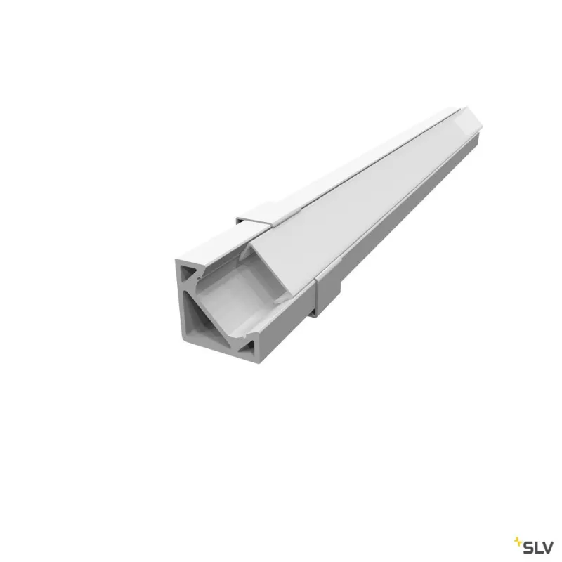 GRAZIA 10 EDGE, profil en saillie, 2 m, blanc