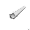 GRAZIA 10 EDGE, profil en saillie, 2 m, blanc
