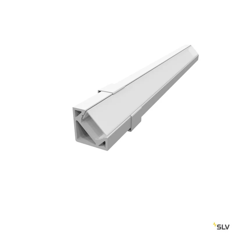 GRAZIA 10 EDGE, profil en saillie, 2 m, blanc
