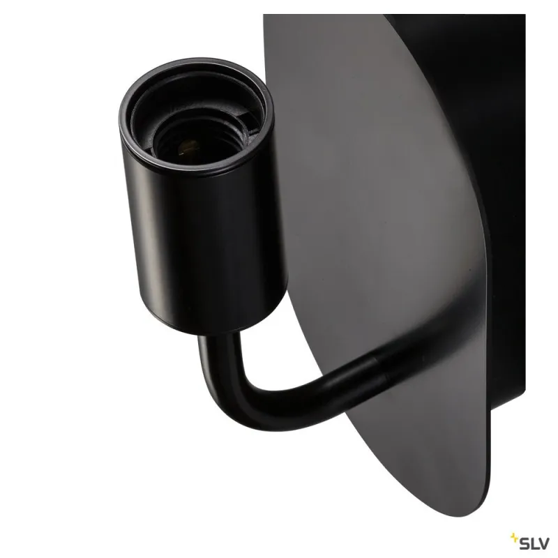 FITU, applique intérieure, noir, E27, 24W max