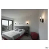 FITU, applique intérieure, noir, E27, 24W max