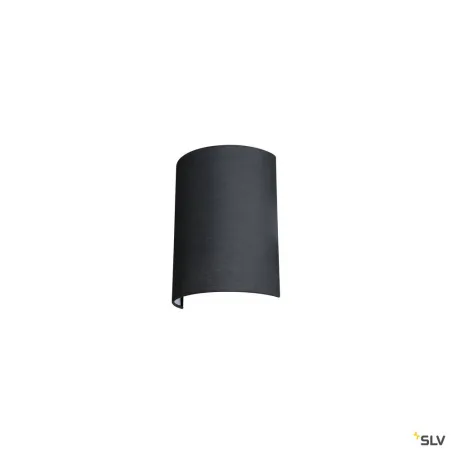 FENDA, abat jour demi-cercle, intérieur, noir