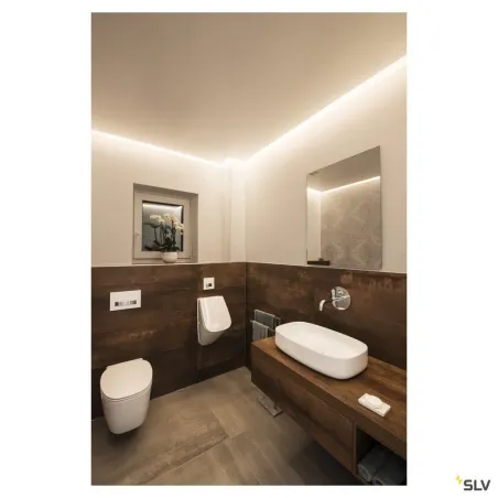 GRAZIA 10, profil en saillie, plat, 2 m, blanc