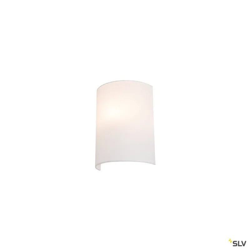 FENDA, abat jour demi-cercle, intérieur, blanc