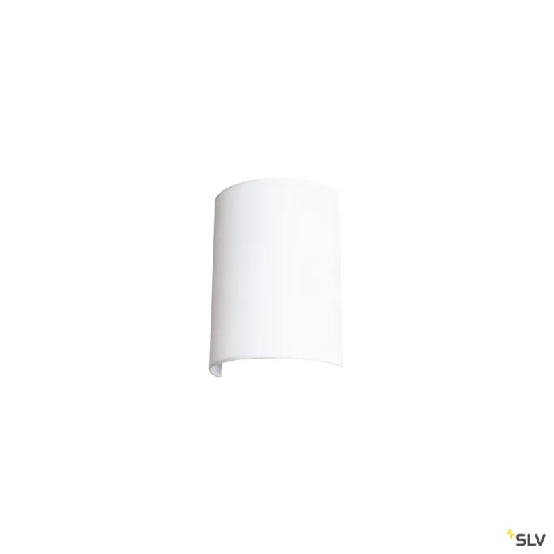 FENDA, abat jour demi-cercle, intérieur, blanc