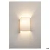 FENDA, abat jour demi-cercle, intérieur, blanc