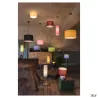 FENDA, lampadaire intérieur, gris, E27, 60W max