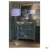 FENDA, lampadaire intérieur, gris, E27, 60W max