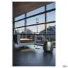 FENDA, lampadaire intérieur, gris, E27, 60W max