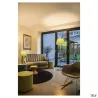 FENDA, lampadaire intérieur, gris, E27, 60W max