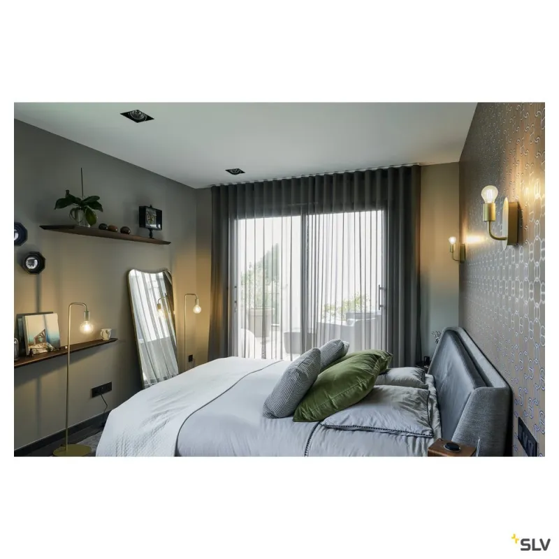 FITU, applique intérieure, laiton, E27, 24W max