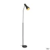 PHELIA, lampadaire intérieur, noir, E27, 23W max