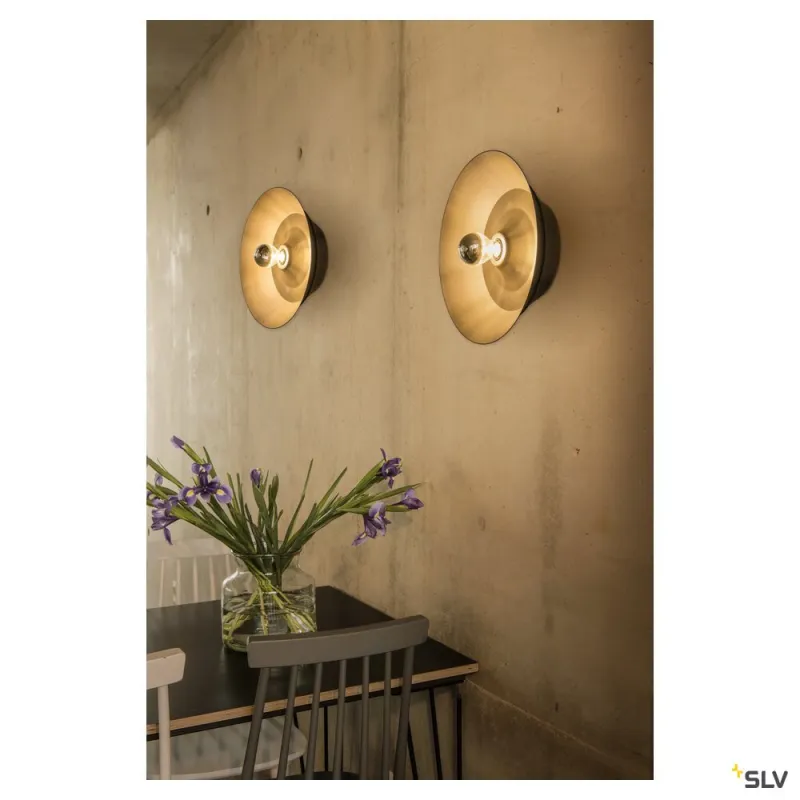 BATO 35, applique intérieure, noir, E27, 60W max