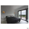 BATO 35, applique intérieure, noir, E27, 60W max