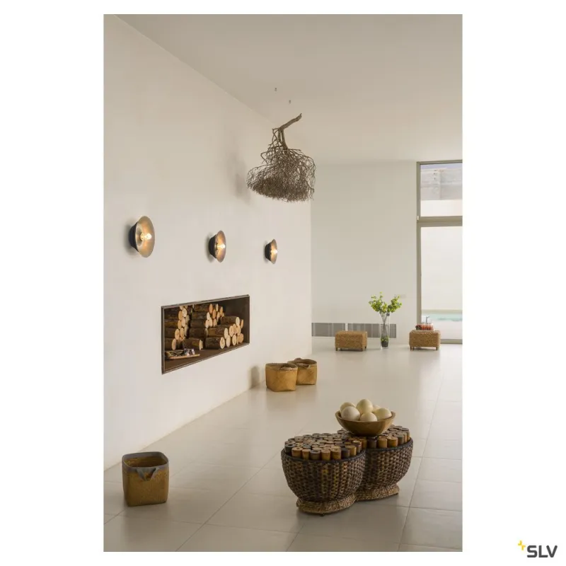 BATO 35, applique intérieure, noir, E27, 60W max