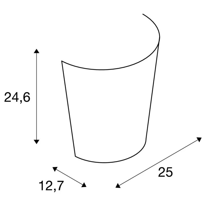BASKET, applique intérieure, blanc, E27, 60W max