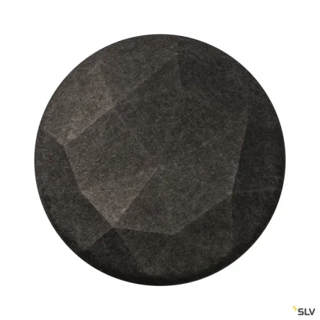 MANA 60, abat-jour, intérieur, rond, 60 cm, gris
