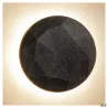 MANA 60, abat-jour, intérieur, rond, 60 cm, gris