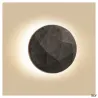 MANA 40, abat-jour, intérieur, rond, 40 cm, gris