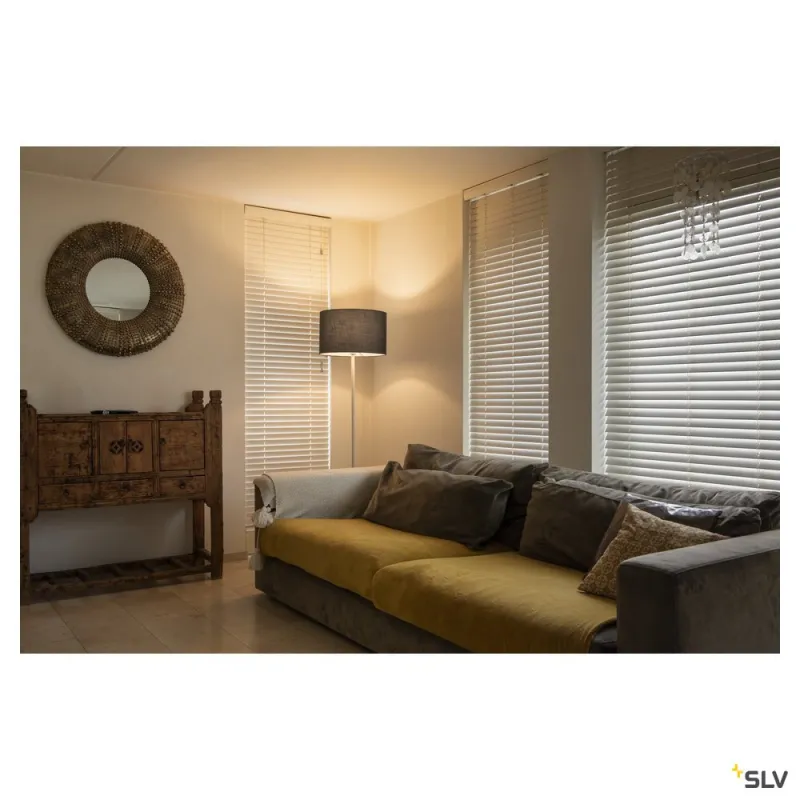 FENDA, abat-jour, intérieur, rond, Ø 45 cm, gris