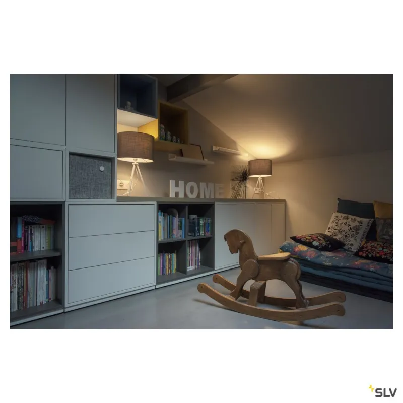 FENDA, abat-jour, intérieur, rond, Ø 30 cm, gris