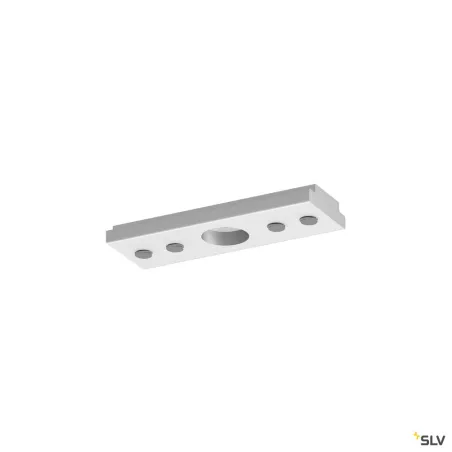 GRAZIA 20, connecteur longitudinal, alu, 2 pièces