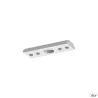 GRAZIA 20, connecteur longitudinal, alu, 2 pièces
