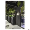 QUADRASS, applique intérieure, noir, E27, 40W max