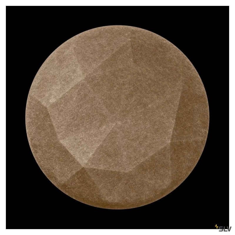 MANA 60, abat-jour, intérieur, rond, 60 cm, beige