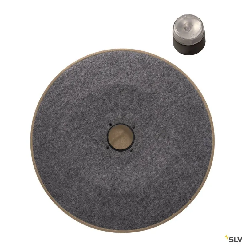 MANA 60, abat-jour, intérieur, rond, 60 cm, beige