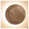 MANA 60, abat-jour, intérieur, rond, 60 cm, beige