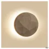 MANA 40, abat-jour, intérieur, rond, 40 cm, beige