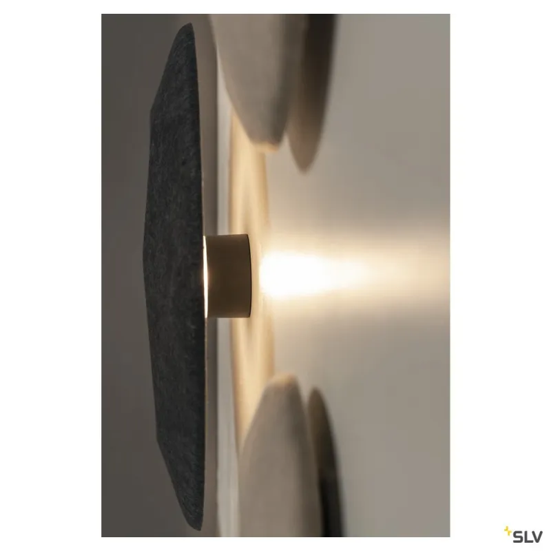 MANA 40, abat-jour, intérieur, rond, 40 cm, beige