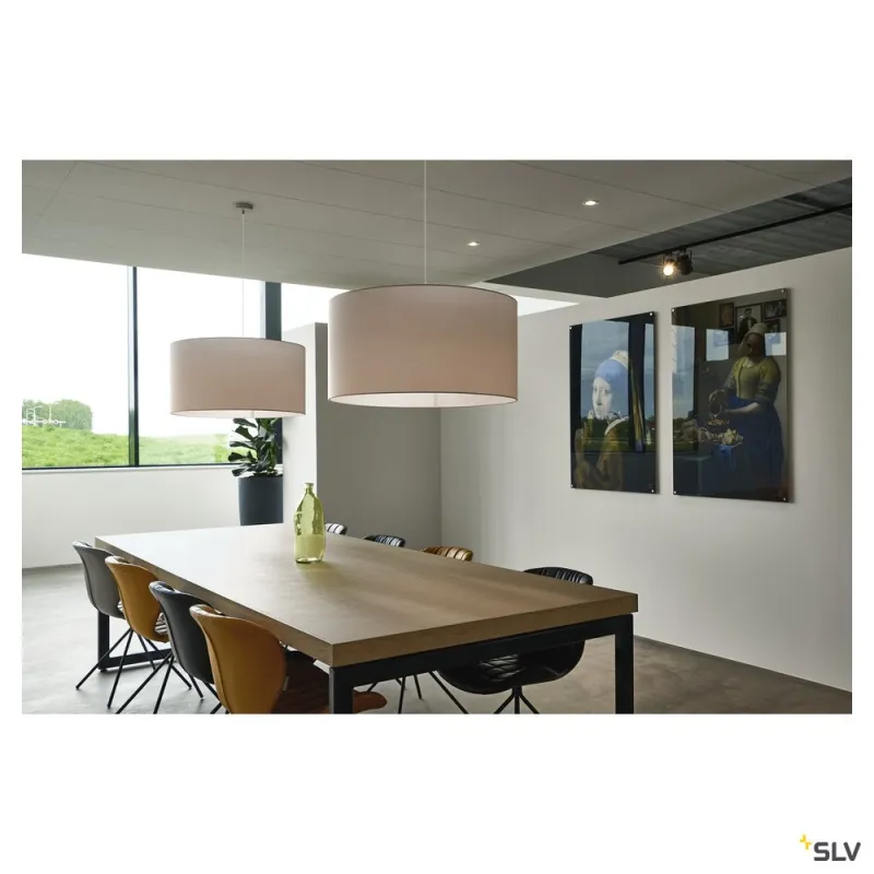 FENDA, abat-jour, intérieur, rond, Ø 70 cm, blanc