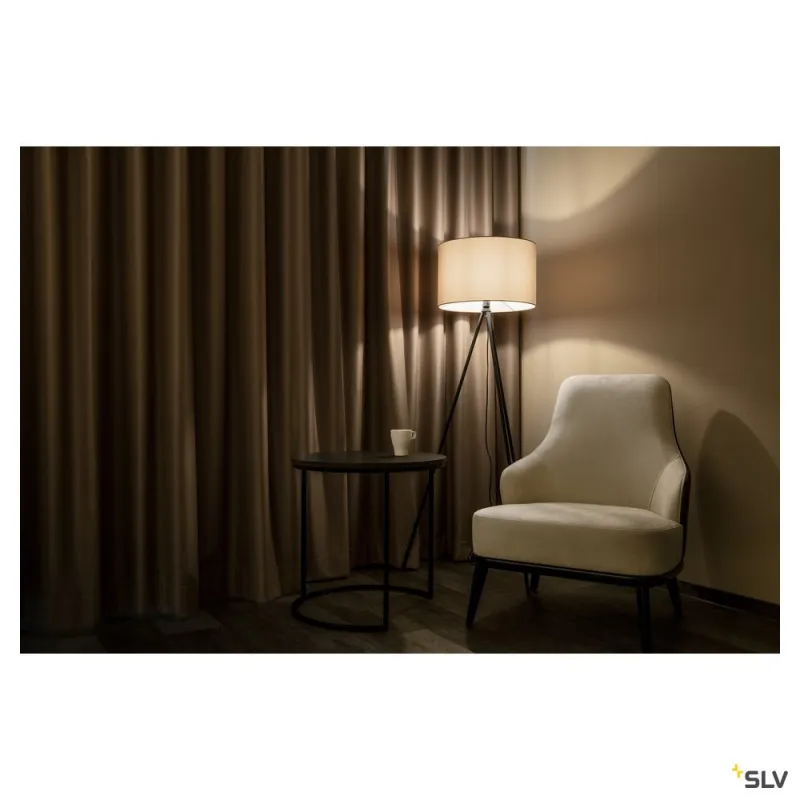 FENDA, abat-jour, intérieur, rond, Ø 45 cm, beige
