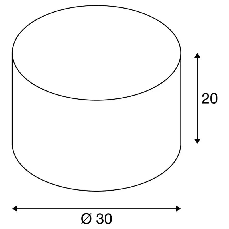 FENDA, abat-jour, intérieur, rond, Ø 30 cm, blanc