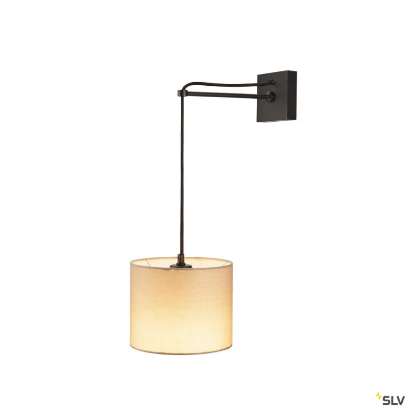 FENDA, abat-jour, intérieur, rond, Ø 30 cm, beige