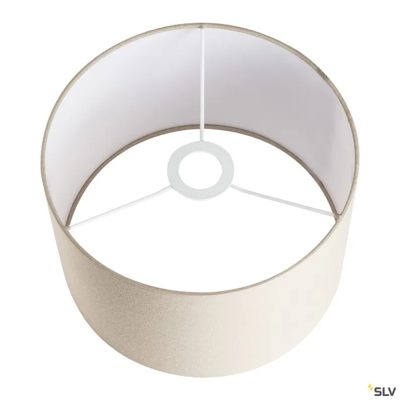 FENDA, abat-jour, intérieur, rond, Ø 30 cm, beige