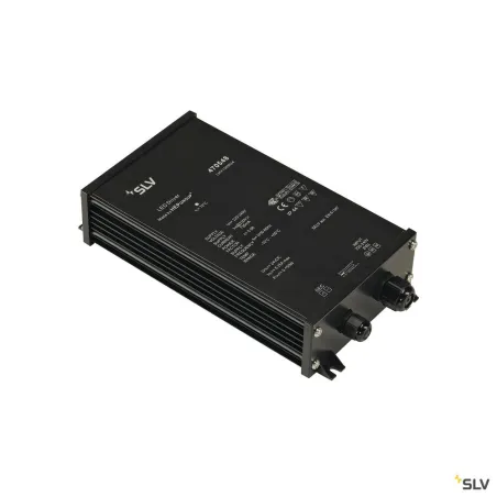 Alimentation LED, extérieur, noir, 150W, 24V, IP44
