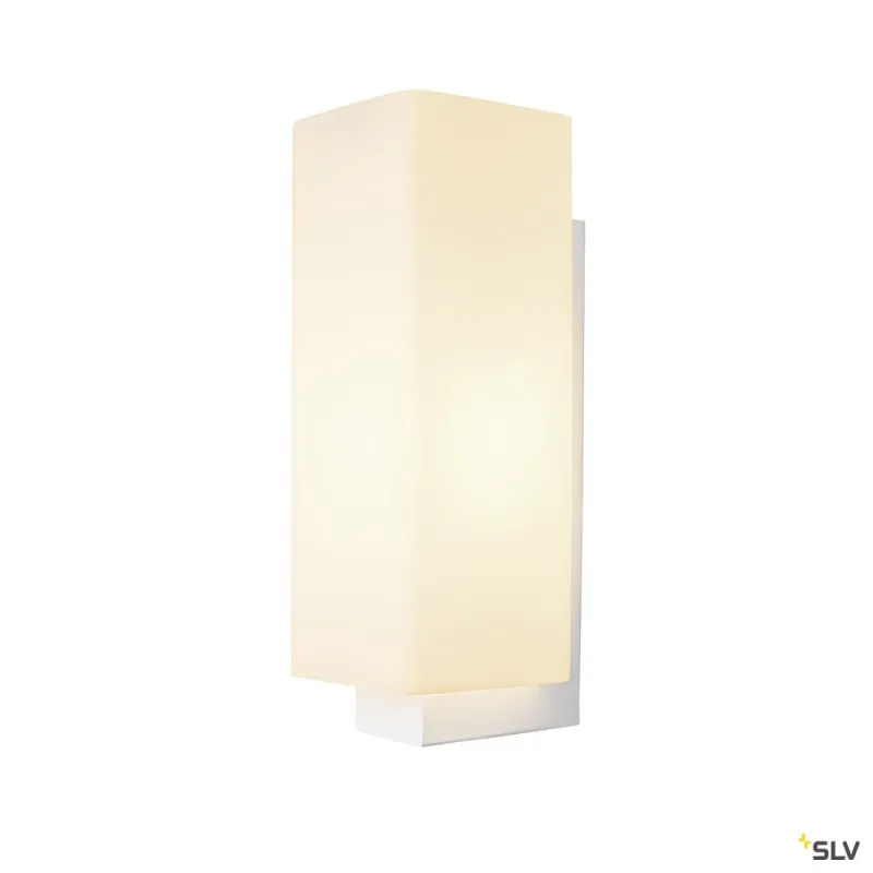 QUADRASS, applique intérieure, blanc, E27, 40W max