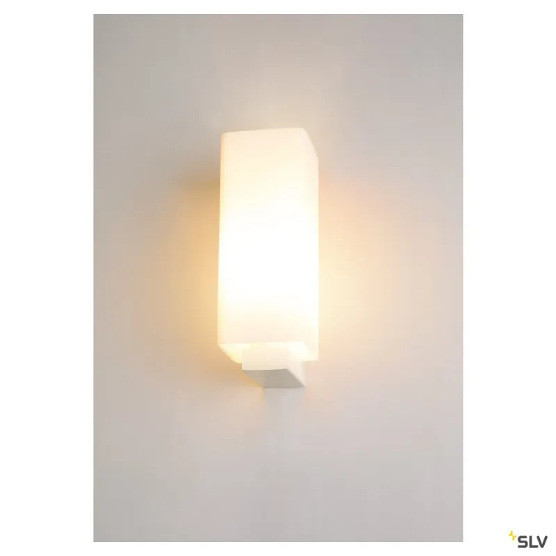 QUADRASS, applique intérieure, blanc, E27, 40W max