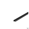 GRAZIA 20, profil en saillie, plat lisse, 3 m, noir