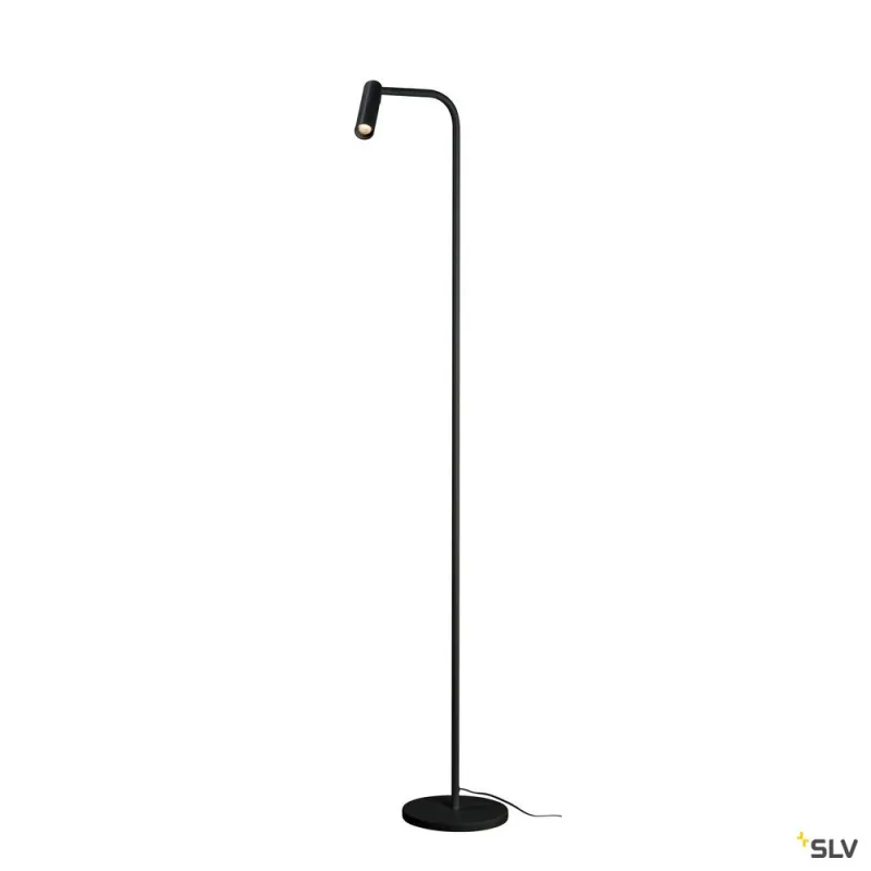 KARPO, lampadaire intérieur, noir, LED, 6,5W, 3000K